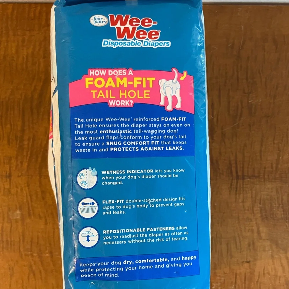 Disposable Dog Diapers, L/XL